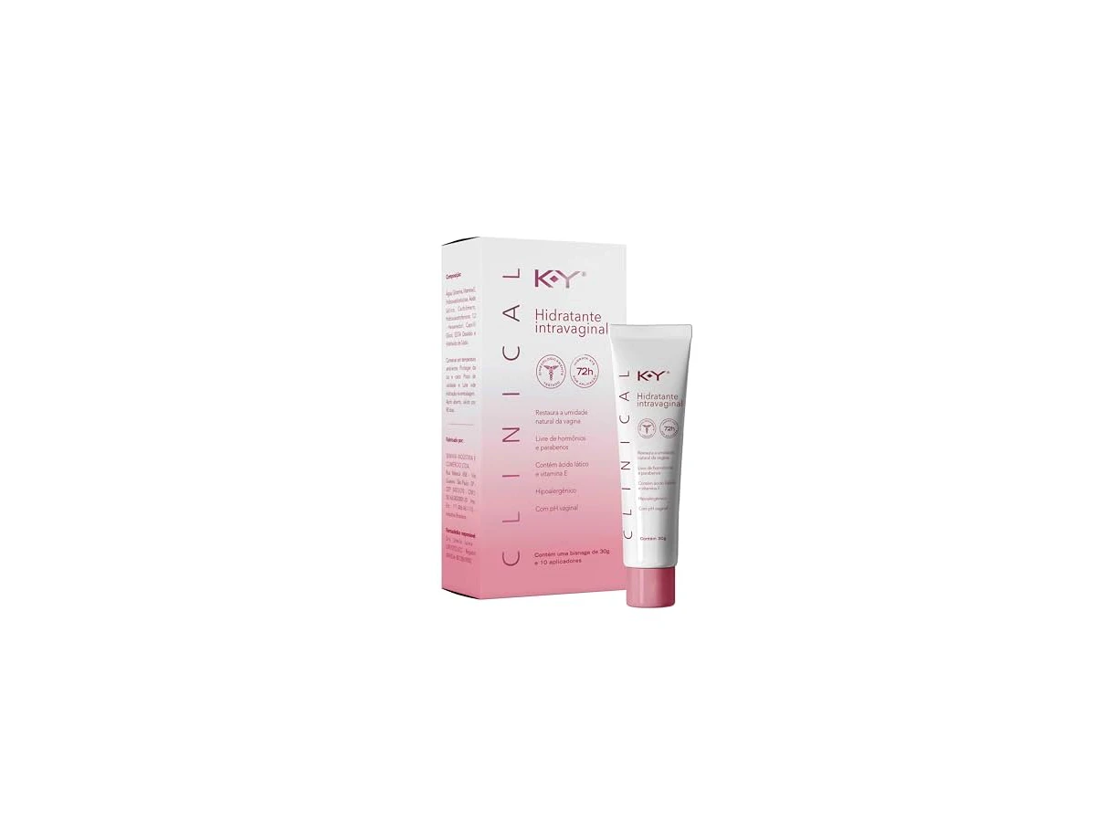 K-Y Clinical Hidratante Intravaginal 30g (10 aplicadores)