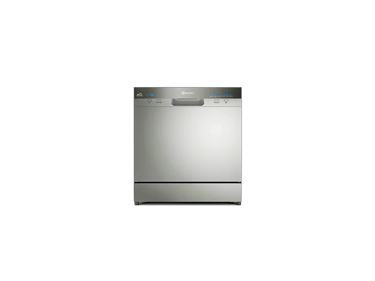 Lava-Louças Electrolux 8 Serviços Inox Compacta com Programa Eco LL08S