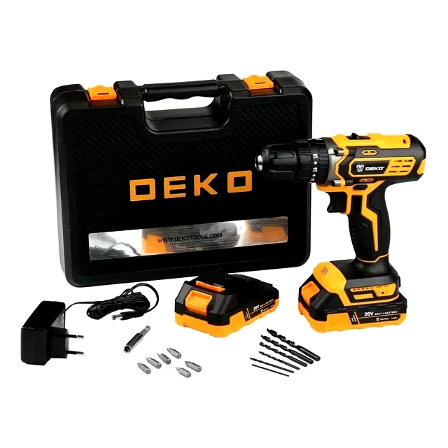 Parafusadeira Furadeira Deko 3/8" 20V