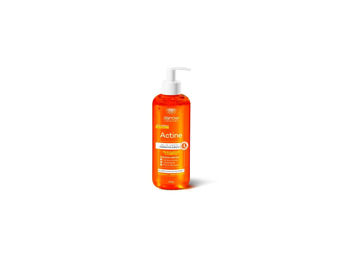 Darrow Actine Sabonete Líquido Facial Antiacne 400g
