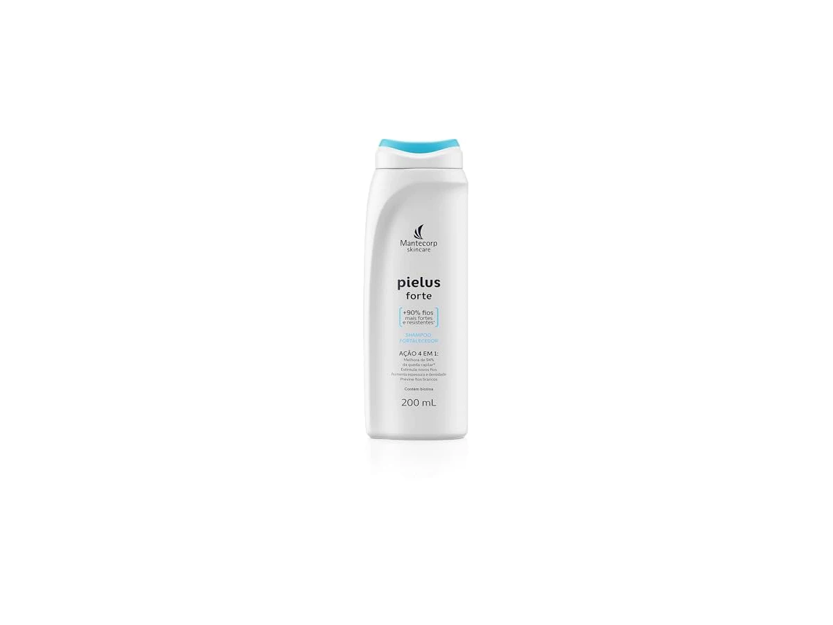 Shampoo Fortalecedor Antiqueda Pielus Forte 200ml Mantecorp