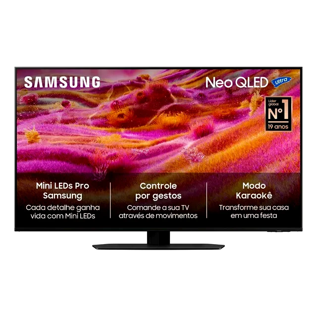Melhor TV Samsung: as 6 melhores em 2026: mais uma opção da lista